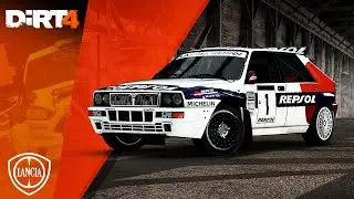 Dirt 4 - Lancia Delta HF Integrale - Risviken Skog (Backlopp) V&auml;mland, Sweden