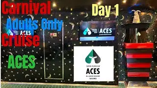 Видеоблог о круизе Carnival ACES только для взрослых | День 1 на борту лайнера Carnival Magic