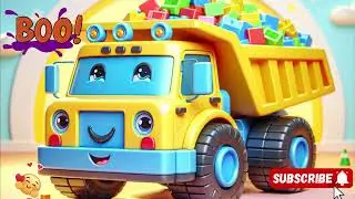 🎵Truck Team Dance | Construction Trucks Move to the Beat! | Ann Funny