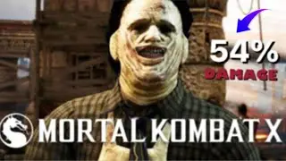 Best leather face combo 54% (damage)[killer] [mortal combat] #combo