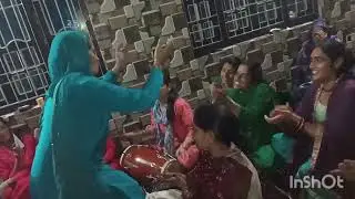 नागा वे घर आईजा परे पर‌ जबरदस्त डांस।।भजन संध्या।।