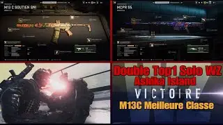 M13C Meta soutien sniper, TOP1 SOLO Retour de vacances, Saison 5 recharg&eacute;e sur Ashika #warzone #ps5