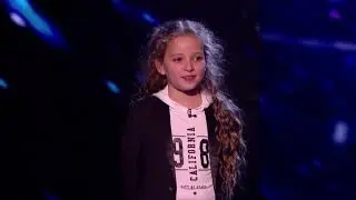 Issy Simpson's finals performance, but it's set to Believe