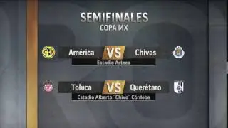 Quedan definidas las Semifinales de la CopaMX