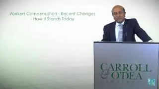 This Workers' Compensation Law Employment  & Law presentation by Maithri Panagoda Carroll & O'Dea La
