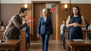 He Mocked Pregnant Wife for Having No Lawyer — Until Her Mother Arrived and Stunned the Entire Court