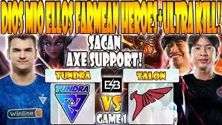TUNDRA VS TALON BO3[GAME 1]ELIMINACION- BZM, CRYSTALLIS VS 23SAVAGE-ESPORTS WORLD CUP 2025-DOTA- ESB