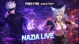 🛑[Live] NK NAZIA LIVE FREE FIRE MAX GIRLS GAMER ❤️