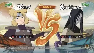 Temari vs Orochimaru