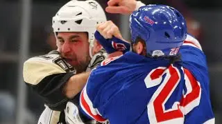 Colton Orr vs. Eric Godard rivalry (all 8 rounds+)