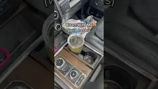 Car Clean with Me (with hacks) #cleaningmotivation #carcleaning #satisfyingcleaningvideos