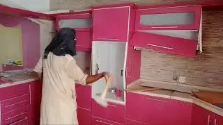 how to remove kitchen cabinets