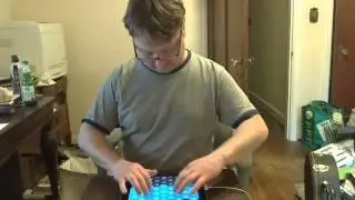Bach 4th invention performed on Ipad - Wicki layout