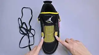 3 ЛУЧШИХ СПОСОБА ЗАШНУРОВАТЬ КРОССОВКИ NIKE AIR JORDAN 4 | ВАРИАНТЫ ШНУРОВКИ