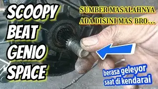 atasi Honda Scoopy oleng dan geleyor saat di kendarai