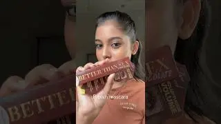 Too faced Better than sex mascara Chocolate🤎#brownmascara #toofaced #toofacedbetterthansex #mascara