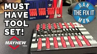Новинка! Набор из 14 микроотвёрток Mayhew Tools 31014F, монтировок, звёздочек, крючков и отмычек ...