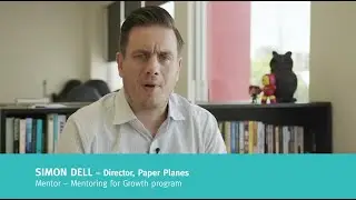 Extended version: Mentor Simon Dell explains the benefits of the Mentoring for Growth program