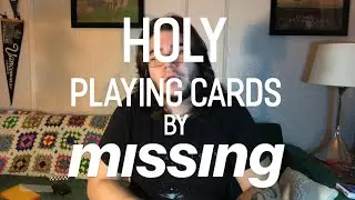 HOLY PLAYING CARDS UNBOXING & REVIEW
