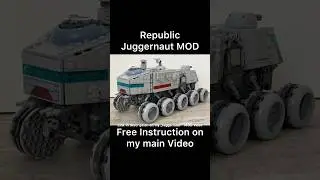 Lego Star Wars Republic Juggernaut MOD free instruction #lego #legostarwars #juggernaut #clonewars
