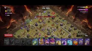 best TH 11 attack strategy gibowi + bat spells.
