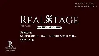 RealStage for Flute: Strauss - Salome - Dance of the Seven Veils excerpt orchestral base PREVIEW
