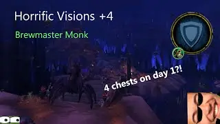 Horrific Visions +4 Chests - Brewmaster Monk - Rads