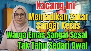 Kacang Ini Menjamin Ereksi Kuat Selepas Usia 60 | Nasihat Untuk Warga Emas.