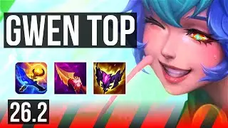 GWEN vs DARIUS (TOP) | EUNE Grandmaster | 26.2