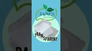 Transparent soap baseIt&rsquo;s clear, smooth, and often enriched with glycerin #jameswildherbs #soap