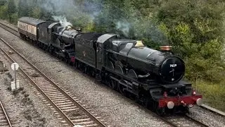 &lsquo;7029 Clun Castle & 5043 Earl Of Mount Edgcumbe&rsquo; | Light Engine Movement | @ 26th August 2024