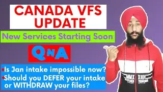 Canada vfs biometric update india , jan intake 2021 | Canada new updates for international students