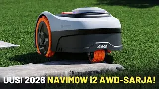 Segway Navimow i2 AWD robottiruohonleikkuri &ndash; huippu-uutuus vuodelle 2026 ensiesittelyss&auml;!