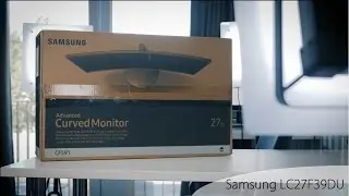 Samsung monitor LC27F591 Overview/Unboxing