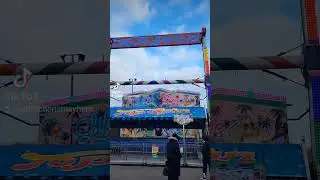 Clayton Hacketts Top Spin at Bradford Valentines Fair 2024  #fyi #foryourpage #funfairride