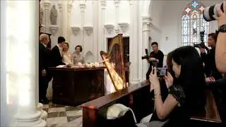 Wedding at Bethanie - Beautiful in white Harp Cover