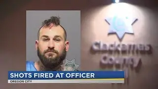 Man arrested in Oregon City, accused of trying to kill police officer with scoped rifle