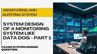 Designing a Scalable Metrices Monitoring and Alerting System - Part 1| Real World Example Deep Dive