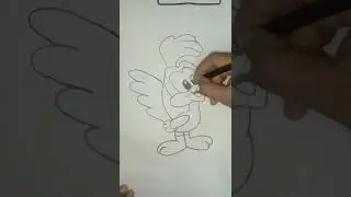 Drawing cock🌟🌟#shorts #viral