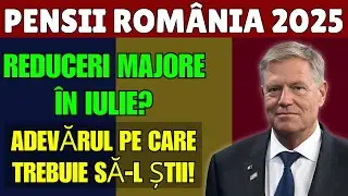 🔔 Pensii Rom&acirc;nia 2025: Reduceri majore &icirc;n iulie? Adevărul pe care trebuie să-l știi!