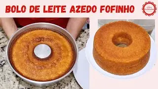 TEM LEITE AZEDO EM CASA? FAÇA ESSE DELICOSO BOLO MACIO E FOFINHO (Aula Mago)