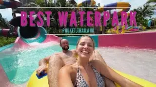 Andamanda Waterpark, Phuket, Thailand. 5 Minute Tour in 4K