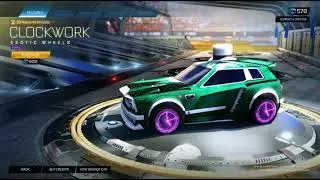 *NEW* FOREST GREEN NEURO AGITATOR ROCKET LEAGUE ITEM SHOP 30.08.2021