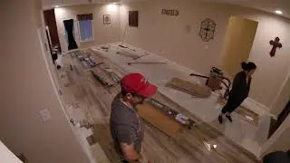 NuCore Vinyl Flooring Install
