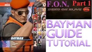 Dead or Alive 6: РУКОВОДСТВО ПО БАЙМАНУ