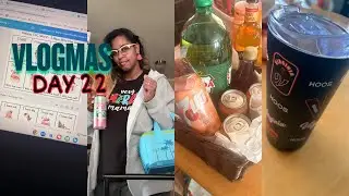 VLOGMAS, День 22 | Температура низкая, она знала меня слишком хорошо, обратный отсчет начался