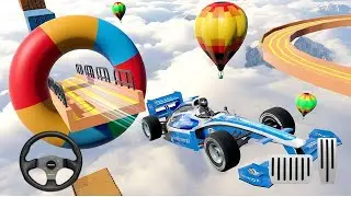 Formula Ramp Car Stunts 2021 - Impossible Car Stunts - Android Gameplay