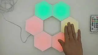 How to use JEJA Touch Sensitive Hexagon Wall Light