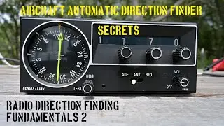 Radio Direction Finding 2  ADF Aircraft Automatic Direction Finder Secrets Bendix King KR-86