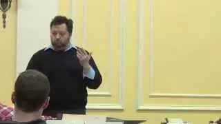Douglas Kinney Frost rehearses TURN OF THE SCREW Why did you call me from my schoolroom dreams